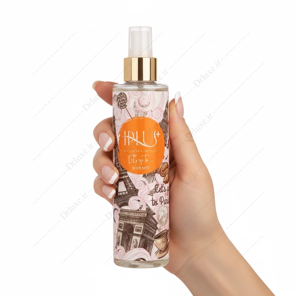 بادی اسپلش زنانه آی پلاس مدل لتس گو تو پاریس